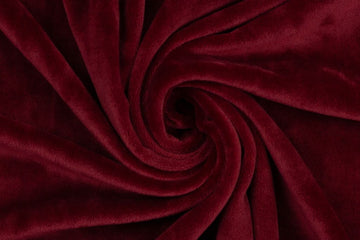 Nicky Samt Stretch "Kelz", Nicki, Swafing, uni, burgundy, rot, 0,5 m